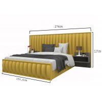 Pat Tapitat DIVINO 140 fara noptiere, Rico 10